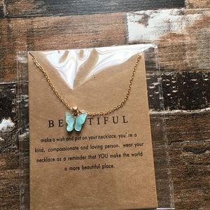 Butterfly necklace 3/$25
